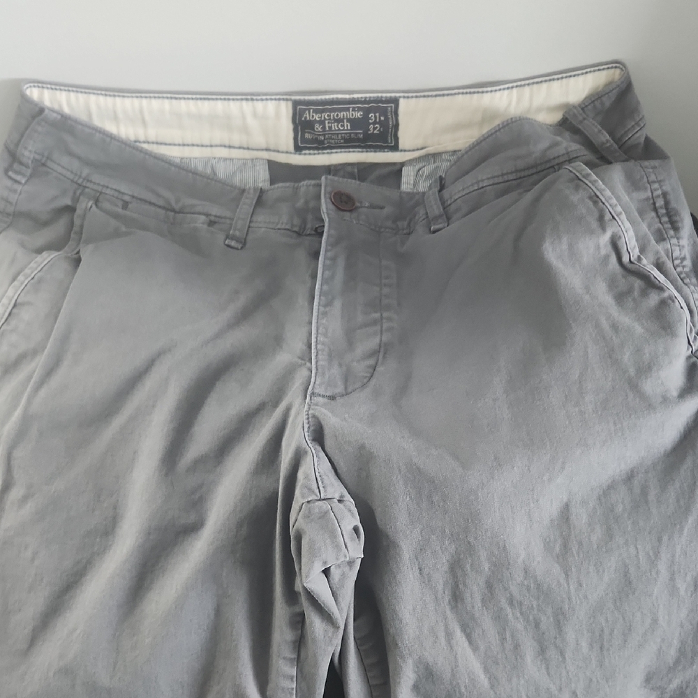 Abercrombie & Fitch Gray Men's Pants